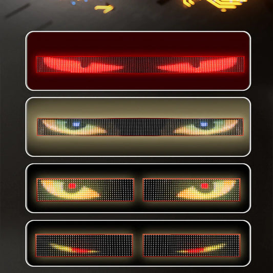 LED Pixel Devil Eye Car Display Panel